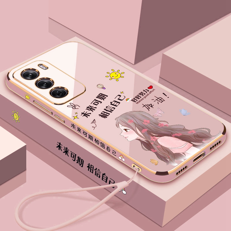 opporeno12Pro硅胶创意手机壳女