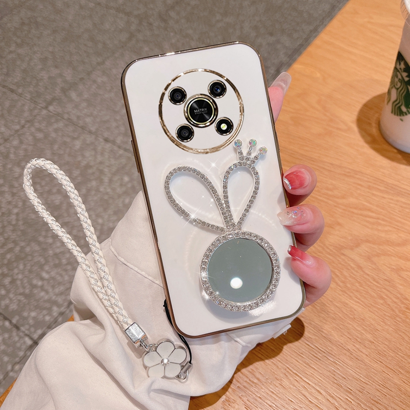 适用华为畅享50pro硅胶手机壳女