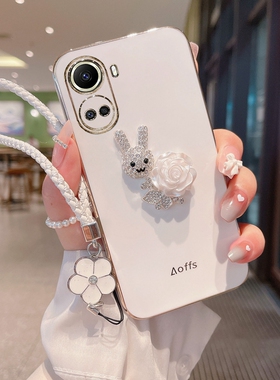 适用华为nova10se手机壳hinova10es保护硅胶套BNE一AL00全包hi智选防摔软壳nove男女note带手绳高级感新款ins