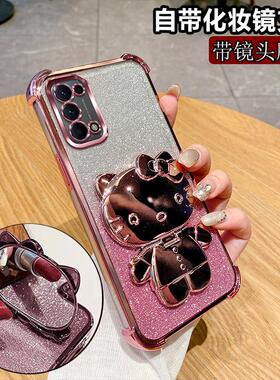 适用PDSM00手机壳PDST00套OPPOPDSM新款PDSMOO外壳OPPOPDSMOO男女OPPOPDST曲面屏Reno全包防摔oppoReno5Pro5G