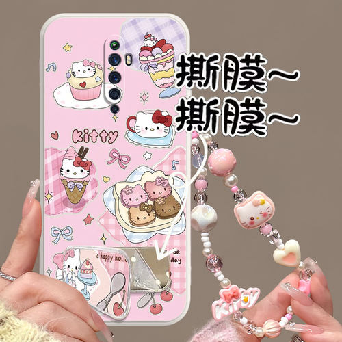 适用于OPPOReno2Z手机壳PCKM80超薄防摔镜头全包硅胶软壳女新款保护套可爱卡通