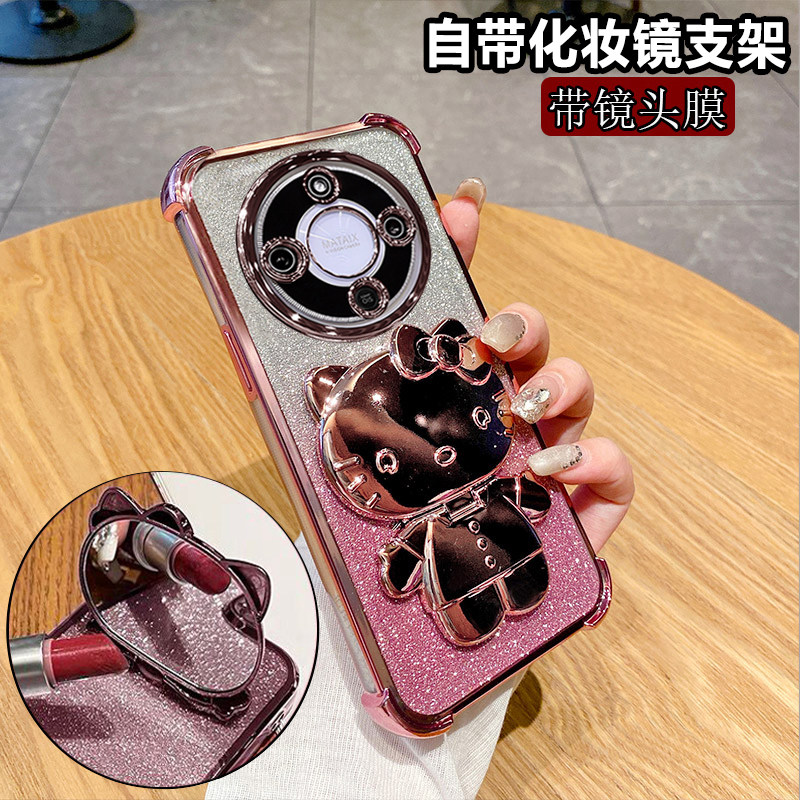 适用荣耀X9D海外手机壳带镜头膜