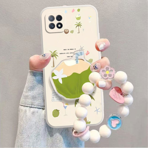 适用于OPPOA53 5G手机壳超薄防摔PECM30镜头全包防摔硅胶软壳新款保护套可爱卡通立体带支架网红ins风OPPOA5