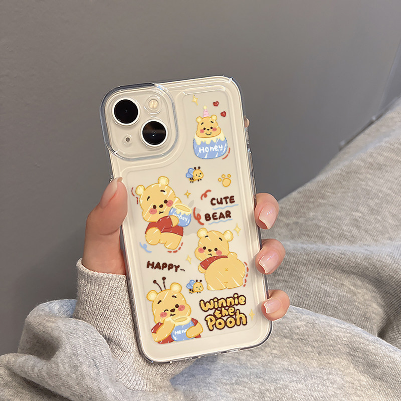 适用苹果13手机壳iPhone14Pro软硅胶12mini透明11promax保护套x全包xs防摔16新款7少女心8pl