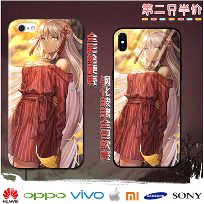 fatego fgo 冲田总司alter 魔神saber适用苹果华为小米动漫手机壳