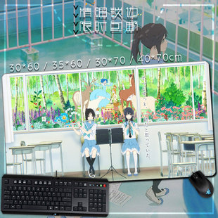 利兹与青鸟 铠冢伞木希美中川夏纪 动漫加厚桌垫鼠标垫锁边可定制