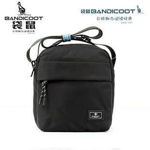 袋鼠男包2026新款休闲时尚男士斜挎包牛津布手机包斜挎包男胸包