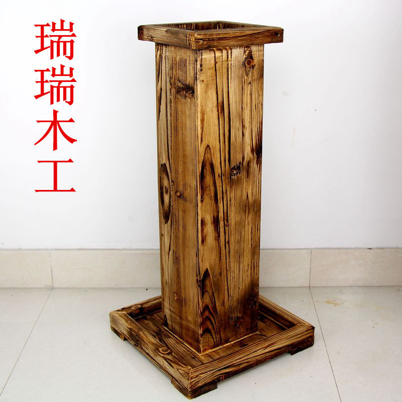 落地花瓶木制素材模板 落地花瓶木制图片下载 小麦优选