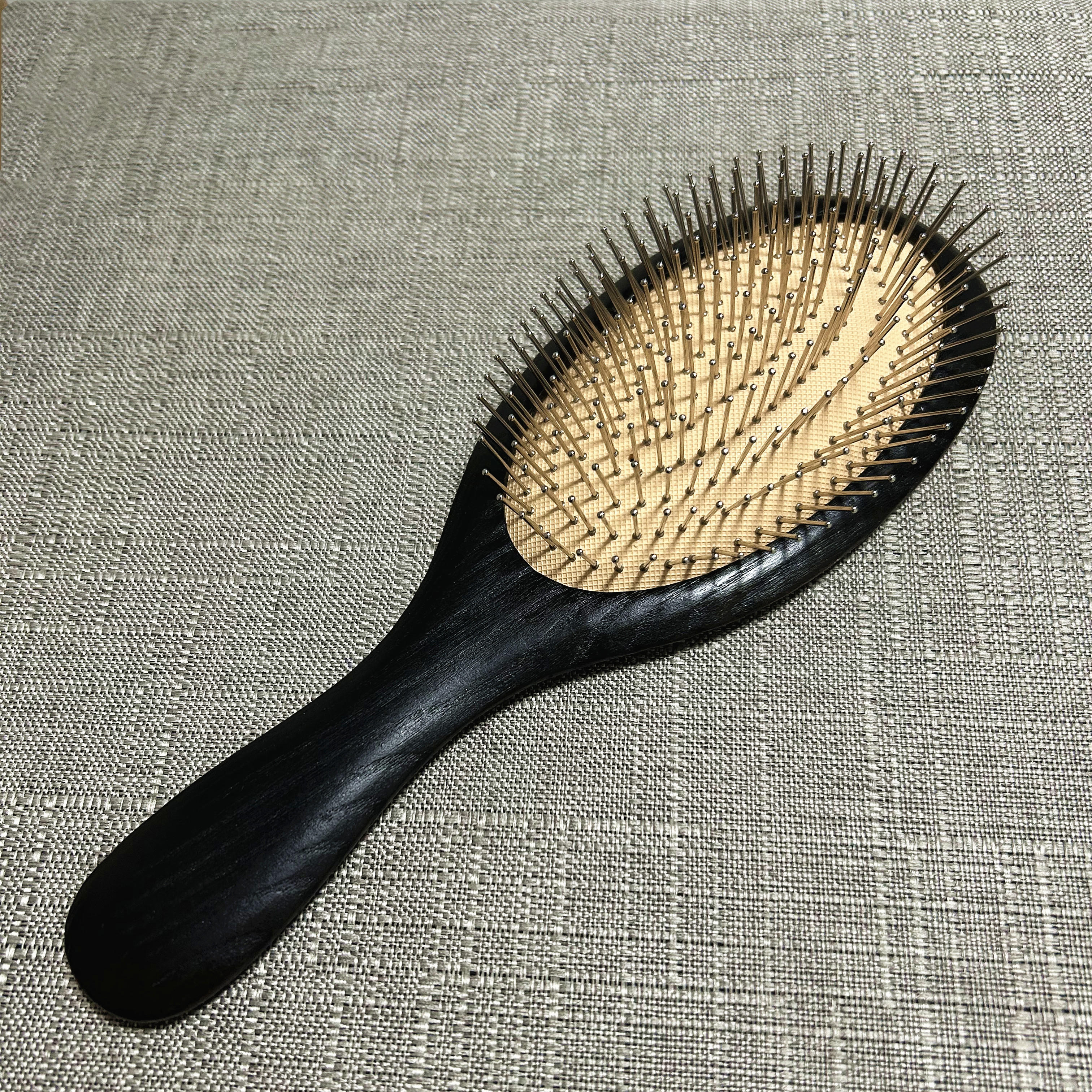 磨砂打大板梳气垫梳梳顺水波纹