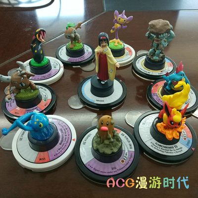 正版海洋堂 宝可梦神奇宝贝口袋妖怪宠物小精灵周边 手办转盘