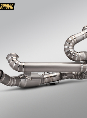 适用于KTM1290超级公爵Superduke1290 R3.0 REVO钛合金前段排气管