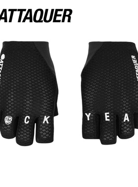attaquer夏季骑行手套自行车公路车春夏防汗防滑短指长指手套男女