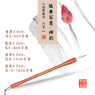 【老师同款】狼兼写意 兼毫毛笔.神韵（送思维导图资料）