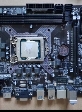 拆机16片影驰H110m-mix 主板 支持d3 d4内存