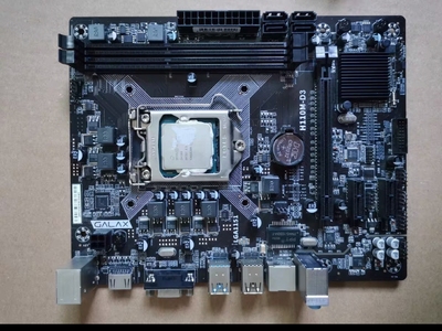 拆机16片影驰H110m-mix 主板 支持d3 d4内存