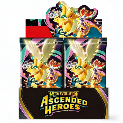 神奇宝贝卡片宝可梦POKEMON Card卡增强ME03 Ascended Heroes盲盒