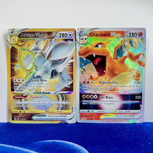 POKEMON宝可梦卡牌神奇宝贝卡片Vstar英文闪卡Vmax超进化宠物精灵