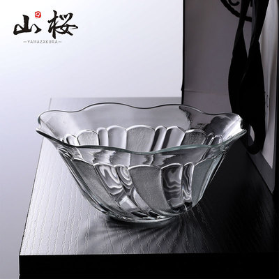 中古品1970s水晶玻璃小沙拉碗