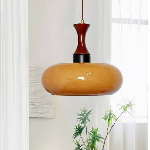 包豪斯复古蛋挞吊灯vintage餐厅