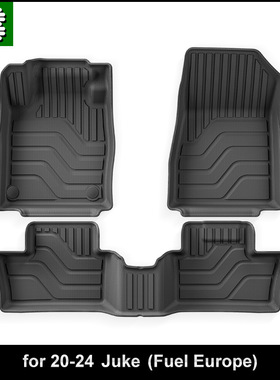 TPE脚垫适用于20-24款日产Nissan Juke汽车脚垫橡胶耐磨防水跨境