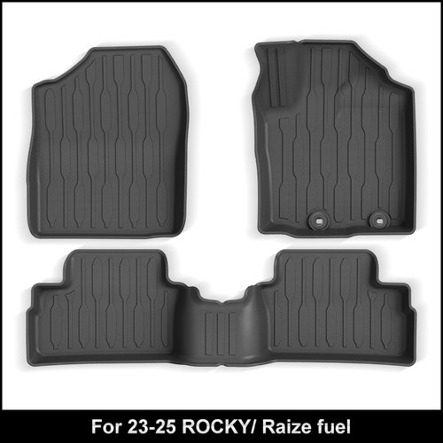 适用于23款大发ROCKY/丰田Raize汽车专用脚垫TPE脚垫后备箱垫跨境
