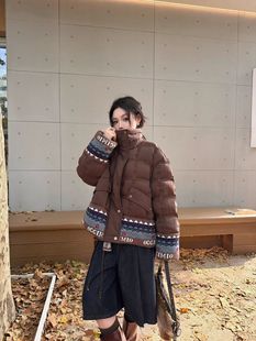 宽松显瘦百搭圆领套头毛衣女针织衫 韩版 上衣 2025秋冬新款 1WOR