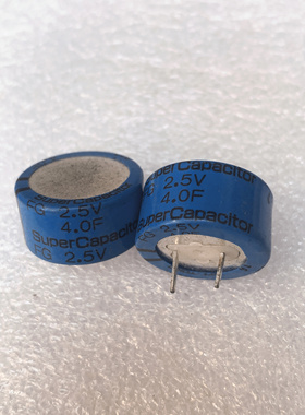 日本NEC/TOKIN 法拉电容 FS 2.5V4.0F 超级电容器4F C型法拉电容