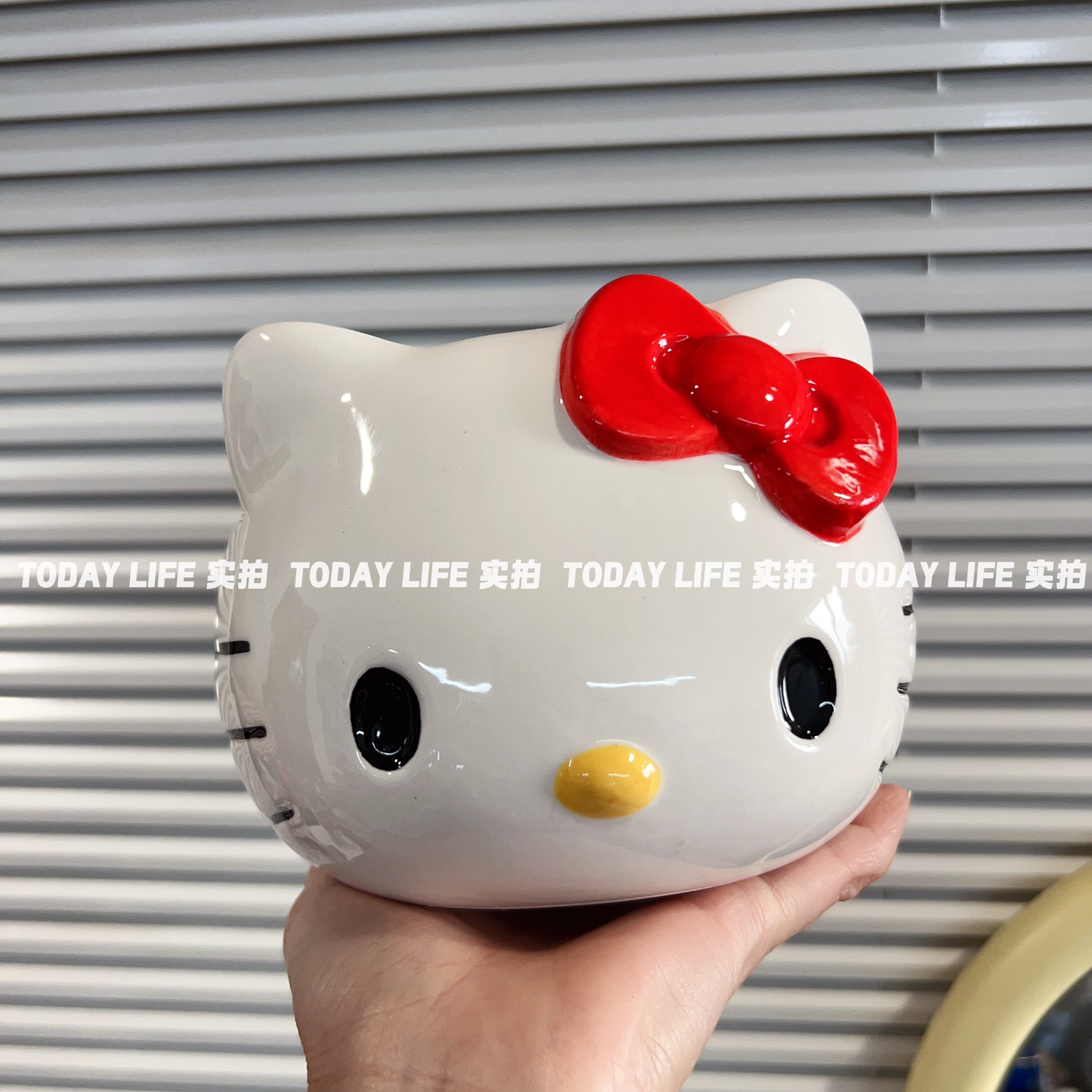 外贸Hello kitty卡通KT猫陶瓷儿童餐具 泡面碗 餐盘 碟子 餐盘