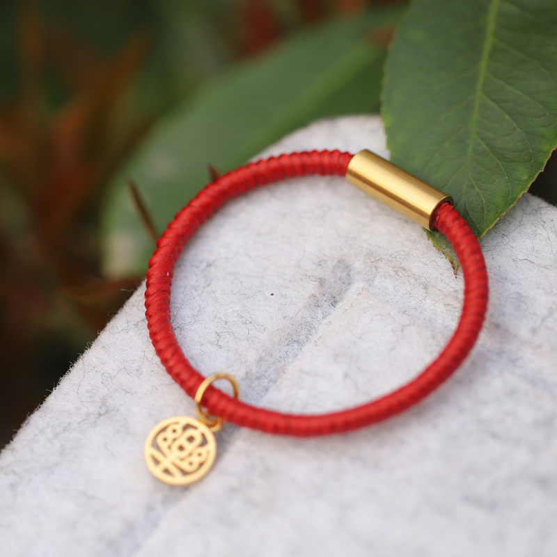 T2 STAINLESS STEEL MAGNET STRAIGHT BUCKLE DISC BRAIDED EIGHT-STRAND BRAID WAX WIRE BRAIDED HAND ROPE END CONNECTION BUCKLE QIANQIAO DIY