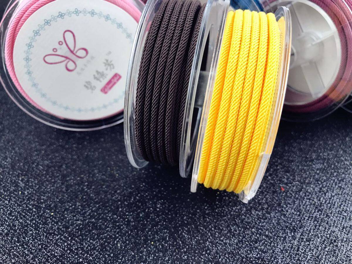 LOSS CLEARANCE MILAN LINE ELEGANT LINE JEWELRY PENDANT ROPE NECKLACE ROPE DISC KNITTER BRAIDED CORE THREAD