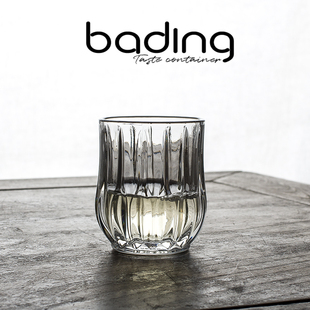 水晶质感无铅玻璃j剑花烈酒烧酒杯高度数酒一口闷杯子二两杯小杯