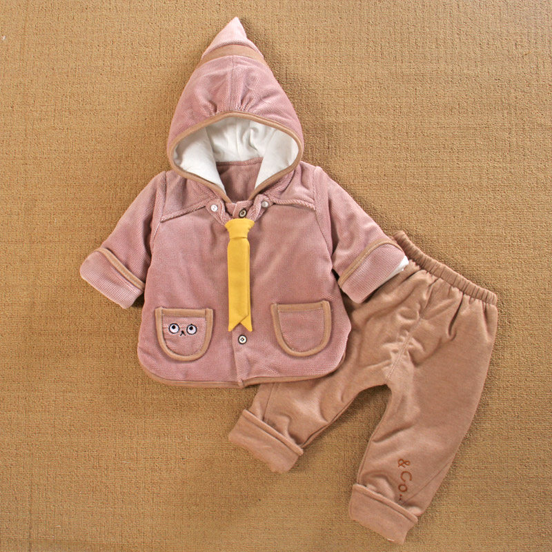 婴儿衣服春秋冬分体款休闲夹棉外套装3个月6男宝宝装外出服帅气季,童装/婴儿装/亲子装,套装,淘宝优惠券,粉丝福利购,淘宝优惠卷