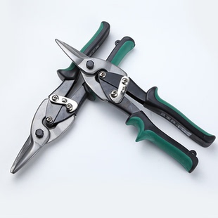 直头10寸航空剪 手动切割钢带薄钢板航空剪刀 铬钒钢直头航空剪