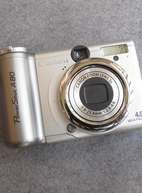 Canon/佳能 PowerShot A80 复古CCD翻转屏数码相机
