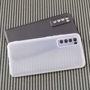 适用华为Nova7手机壳JEF-AN00保护套5G全包透明硅胶磨砂保护壳防刮摔TPU软壳简约