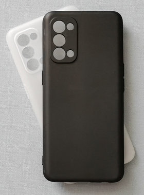 适用OPPO reno5手机壳reno 5K保护套Find X3lite透明硅胶全包磨砂