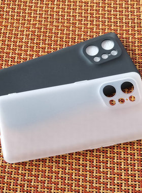 适用OPPO Find X5手机壳PFFM10保护套5G全包透明硅胶磨砂软壳简约