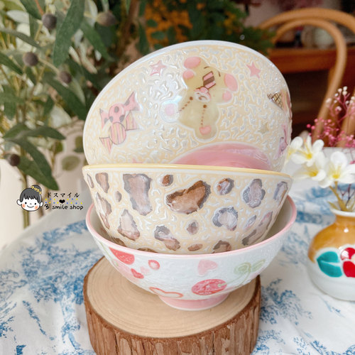 陶瓷日本可爱风餐具两件包邮现货