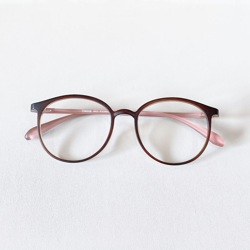 韩国超轻tr90近视眼镜女复古圆框男素颜镜架成品防蓝光护目镜时尚