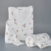 套装 线衣裤 女全棉圆领内衣秋冬老式 裤 棉毛衫 100%纯棉秋衣秋裤