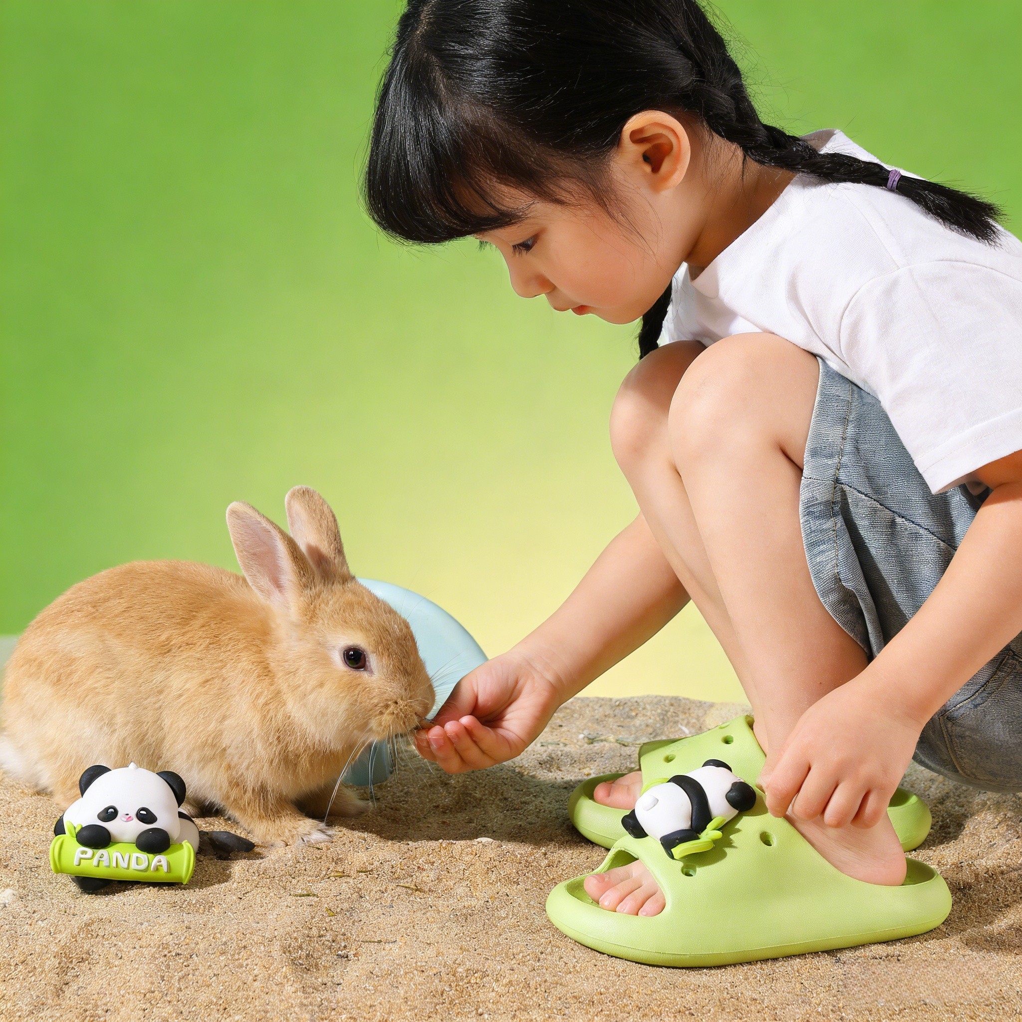 熊猫儿童拖鞋男女童女孩防滑夏季室内EVA凉拖鞋洗澡大童居家凉拖,童鞋/婴儿鞋/亲子鞋,儿童凉拖鞋,淘宝优惠券,粉丝福利购,淘宝优惠卷