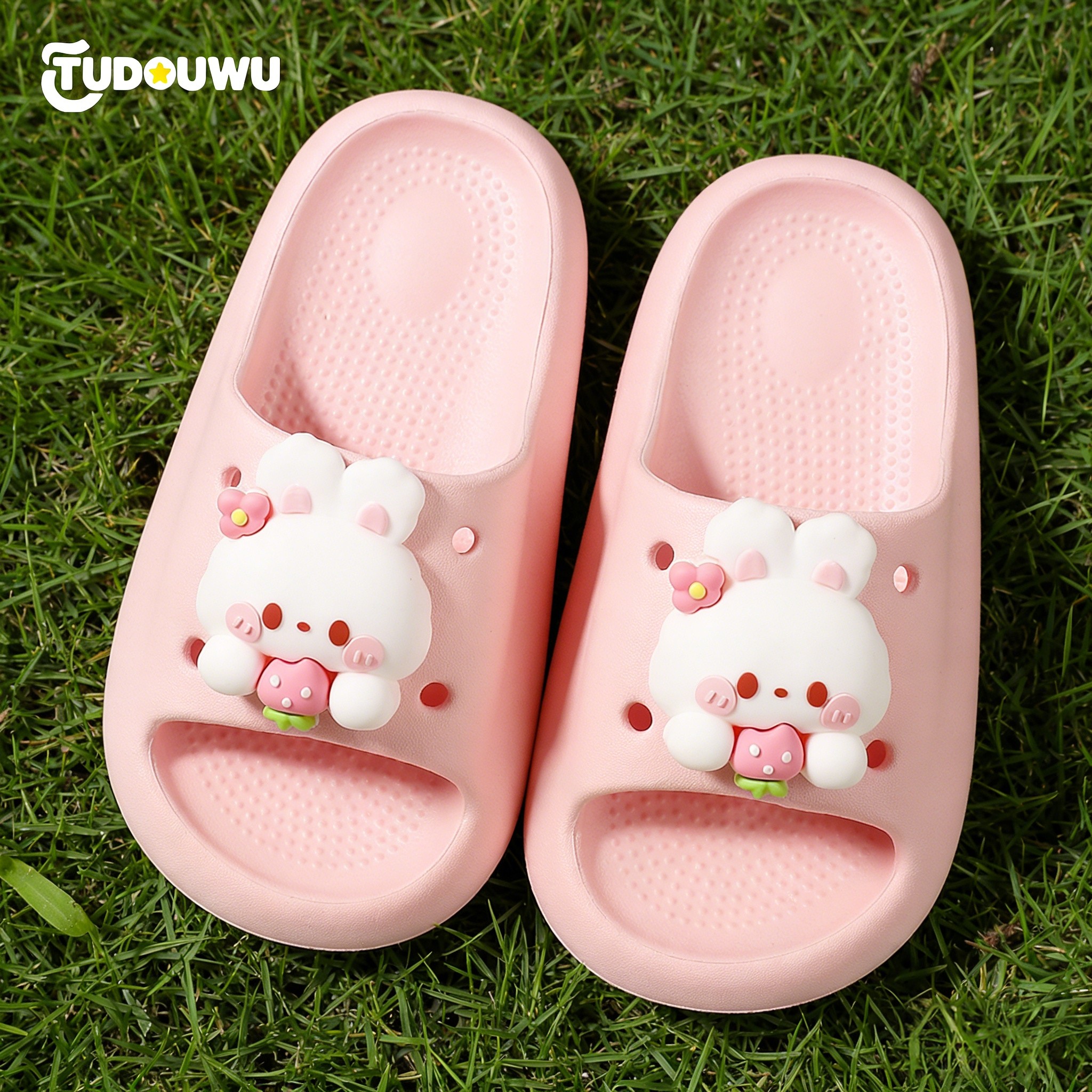 小兔子儿童拖鞋女孩男女童中大童夏季防滑宝宝凉拖鞋软底卡通凉拖,童鞋/婴儿鞋/亲子鞋,儿童凉拖鞋,淘宝优惠券,粉丝福利购,淘宝优惠卷