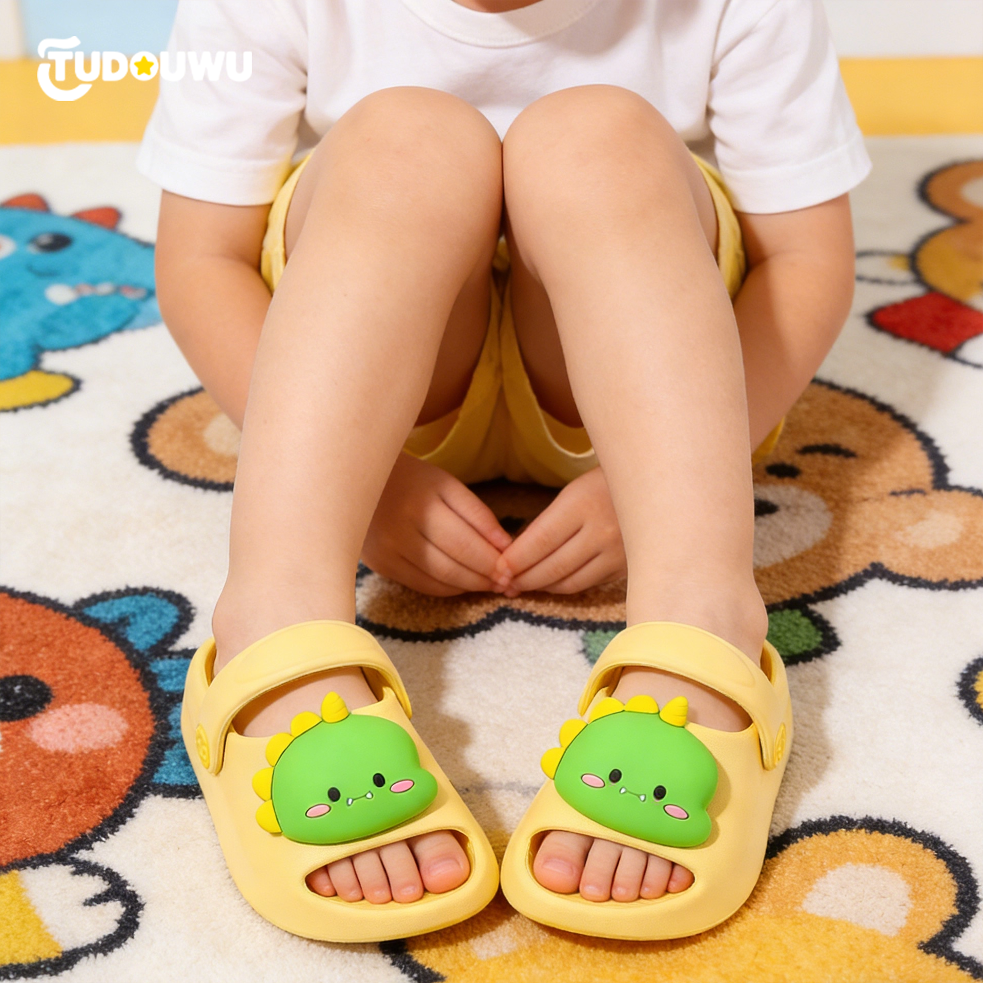 小恐龙宝宝拖鞋新款男孩夏季卡通儿童凉拖鞋居家防滑软底女童露趾,童鞋/婴儿鞋/亲子鞋,儿童凉拖鞋,淘宝优惠券,粉丝福利购,淘宝优惠卷
