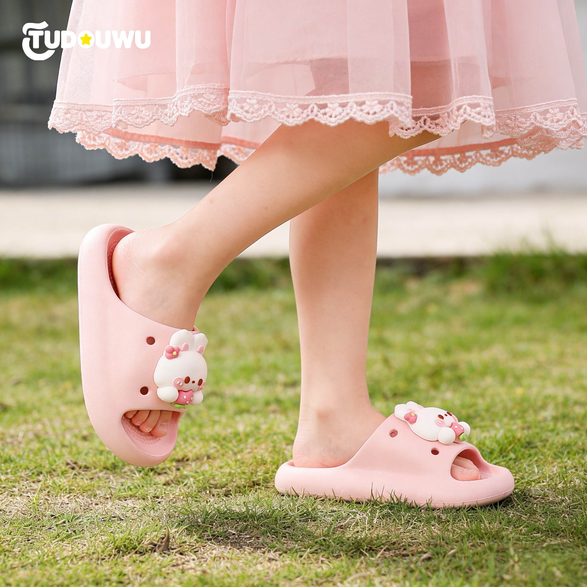 小兔子儿童拖鞋女孩男女童中大童夏季防滑宝宝凉拖鞋软底卡通凉拖,童鞋/婴儿鞋/亲子鞋,儿童凉拖鞋,淘宝优惠券,粉丝福利购,淘宝优惠卷