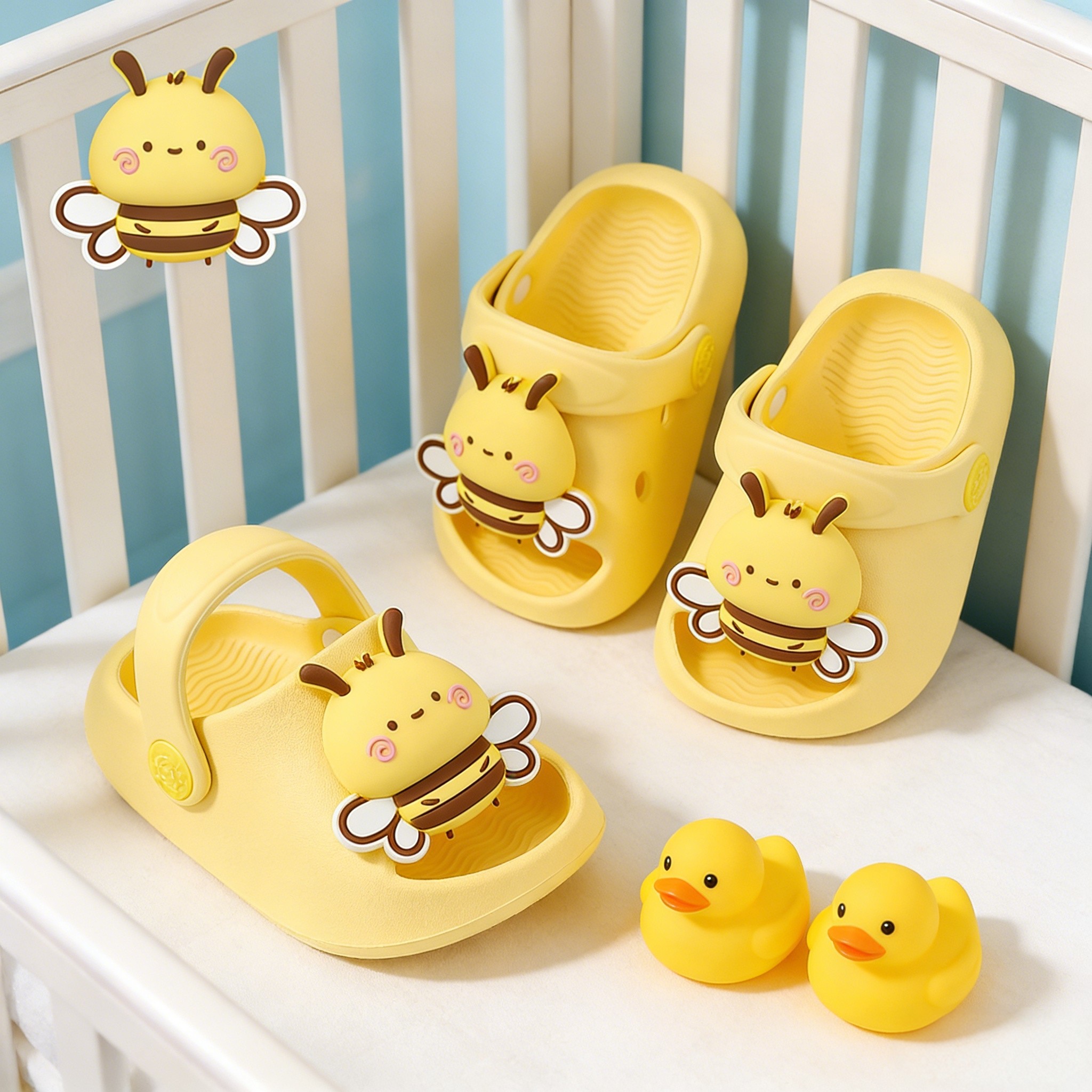 宝宝拖鞋男婴儿幼儿小蜜蜂室内防滑软底女凉鞋卡通儿童拖鞋夏季,童鞋/婴儿鞋/亲子鞋,儿童凉拖鞋,淘宝优惠券,粉丝福利购,淘宝优惠卷