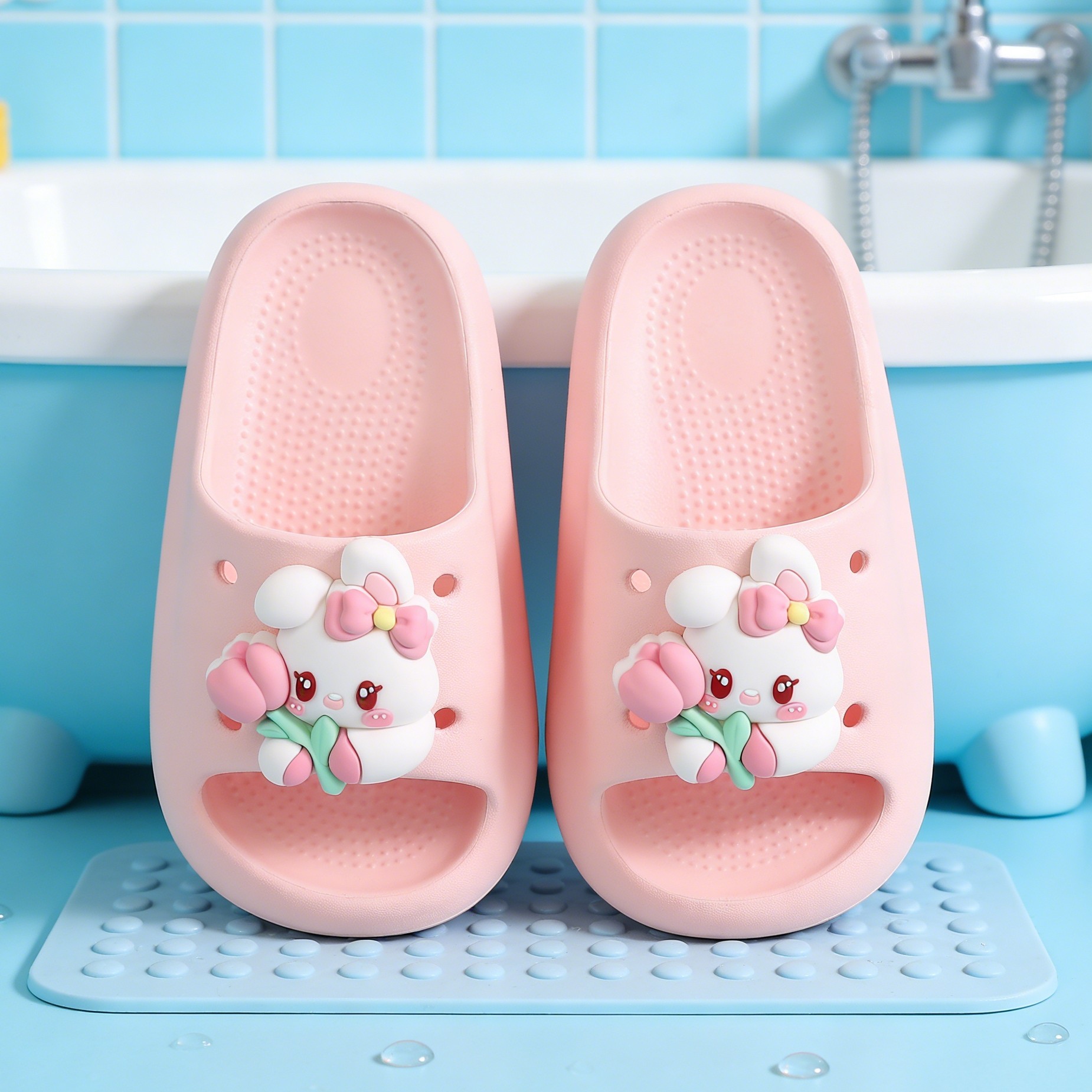小兔子儿童拖鞋男女童女孩新款防滑凉拖鞋夏大童室内洗澡亲子EVA,童鞋/婴儿鞋/亲子鞋,儿童凉拖鞋,淘宝优惠券,粉丝福利购,淘宝优惠卷