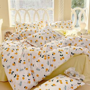 纯棉被套单件2×2.3米100全棉双人被罩200230被单家纺