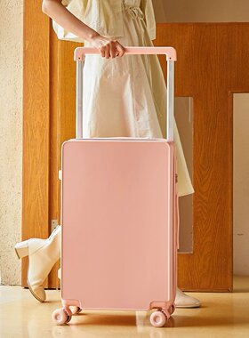 日本进口宽拉杆行李箱女旅行登机