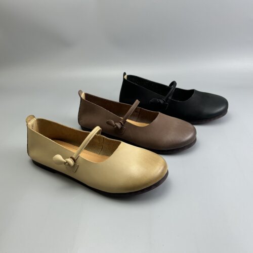 森女复古女单鞋玛丽珍女皮鞋