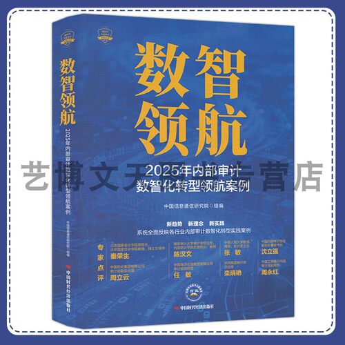 数智领航：2025年内部审计数字化转型领航案例 中国信息通信研究院 9787511935878 中国时代经济出版社